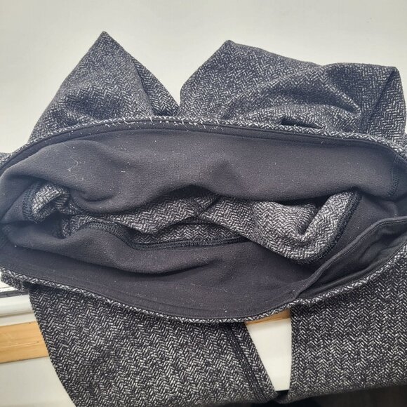 LULULEMON Womens 6 Wunder Under Herringbone Crop Leggings - Picture 9 of 9